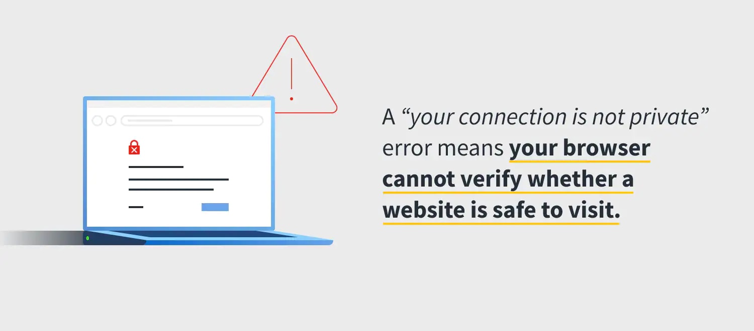 How to fix a “Your connection is not private” error NortonLifeLock